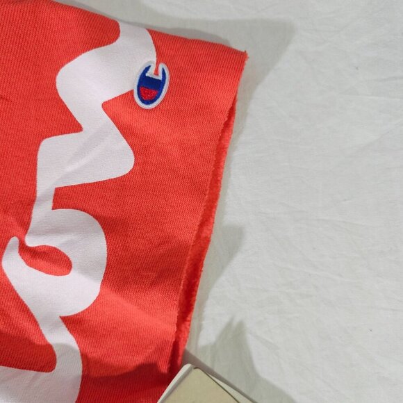 Champion Reverse Weave Crewneck Sweatshirt XL Papaya Heavyweight Cotton - Picture 8 of 9